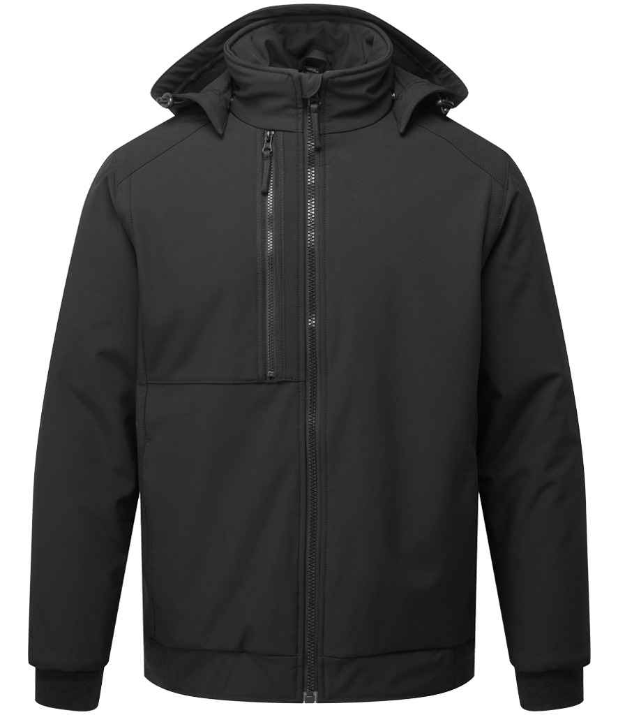 Portwest WX2 Eco Insulated Two Layer Soft Shell Jacket - Black
